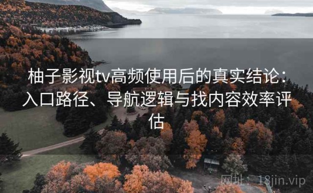 柚子影视tv高频使用后的真实结论：入口路径、导航逻辑与找内容效率评估